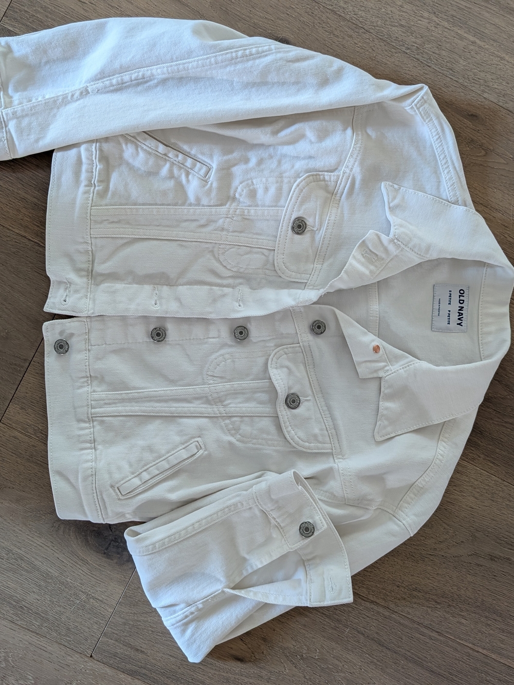 Old Navy White Denim Jacket
